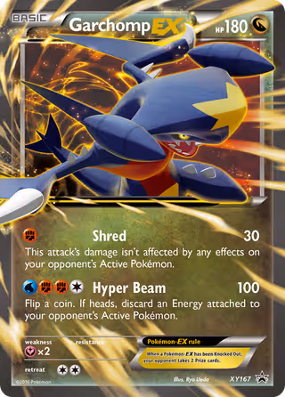 Garchomp-EX XY167 Pokemon card