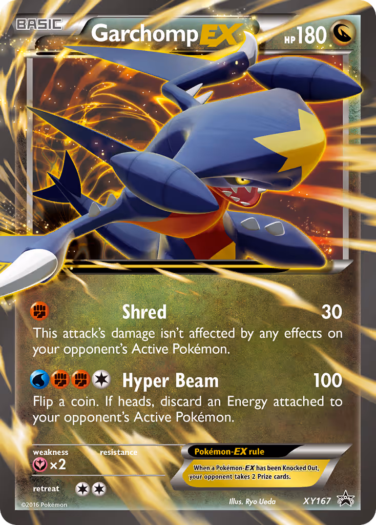 Garchomp-EX XY167 Pokemon card