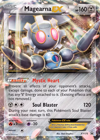 Magearna-EX XY175 Pokemon card