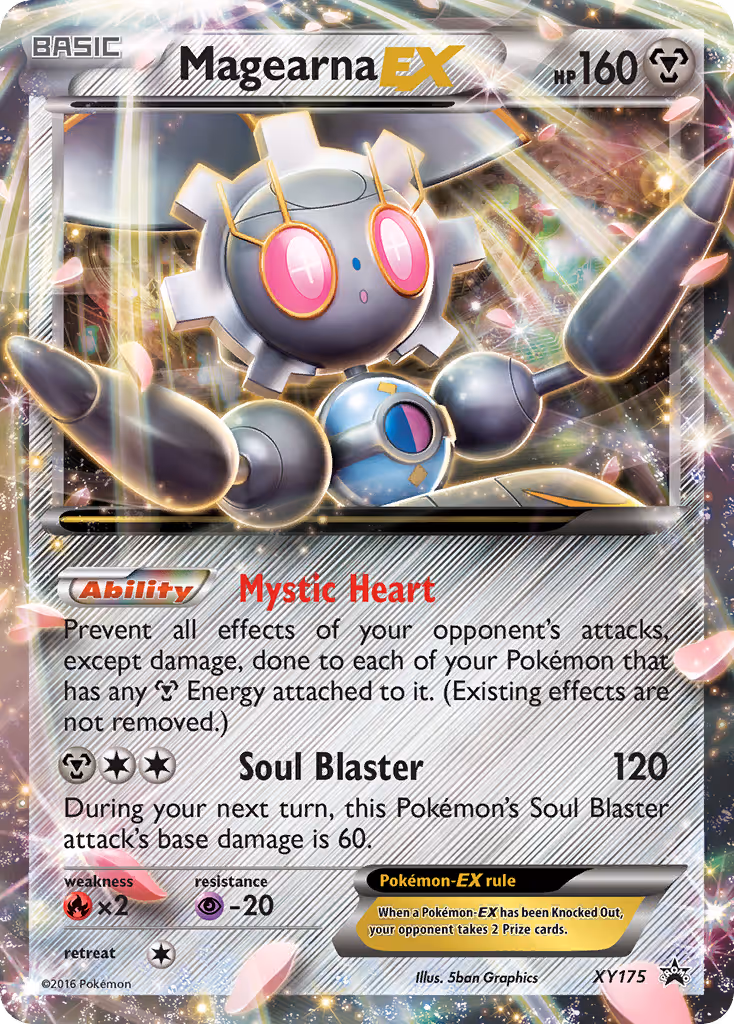 Magearna-EX XY175 Pokemon card