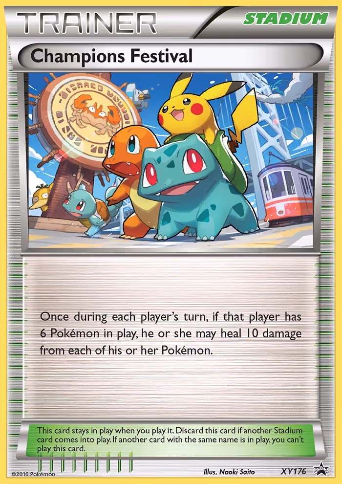 Champions Festival XY176 Pokemon card