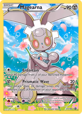 Magearna XY186 Pokemon card