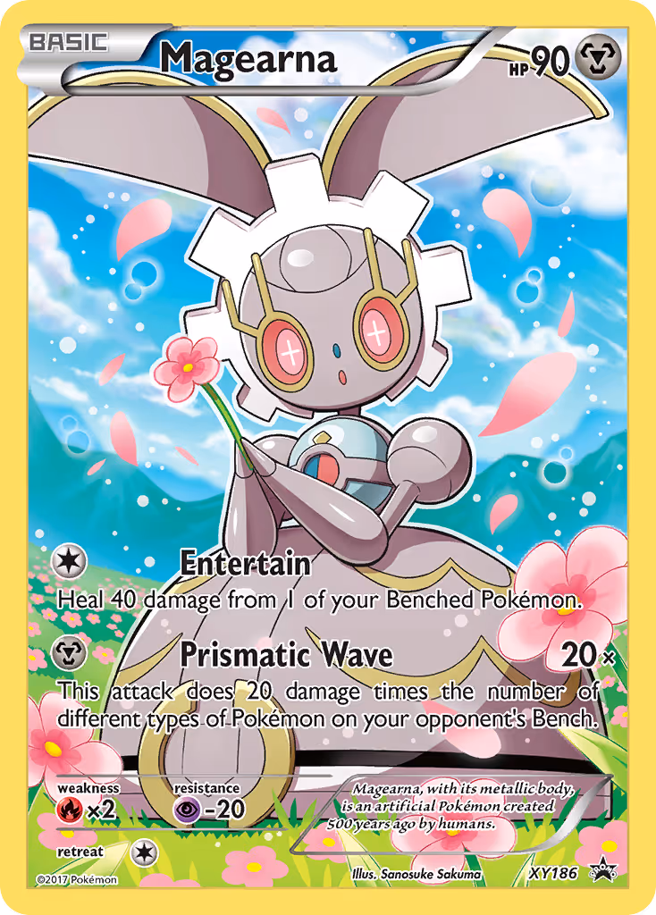 Magearna XY186 Pokemon card