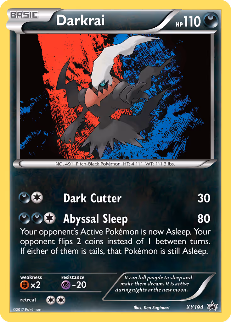 Darkrai XY194 Pokemon card