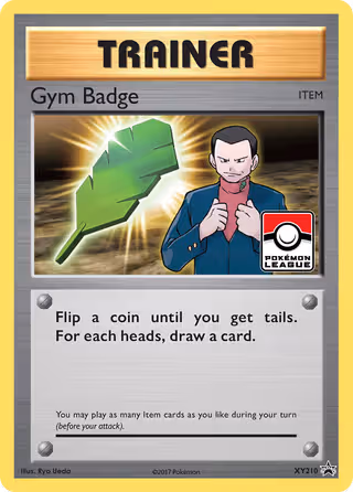 Gym Badge XY210 Pokemon card