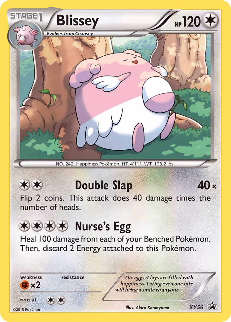 Blissey XY56 Pokemon card