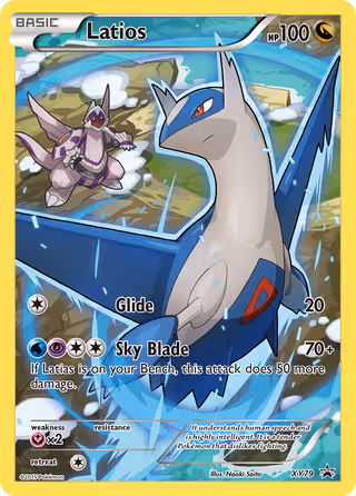 Latios XY79 Pokemon card