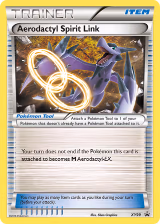 Aerodactyl Spirit Link XY99 Pokemon card