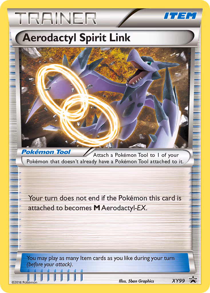 Aerodactyl Spirit Link XY99 Pokemon card